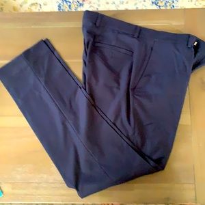 Men’s Navy suit pants.